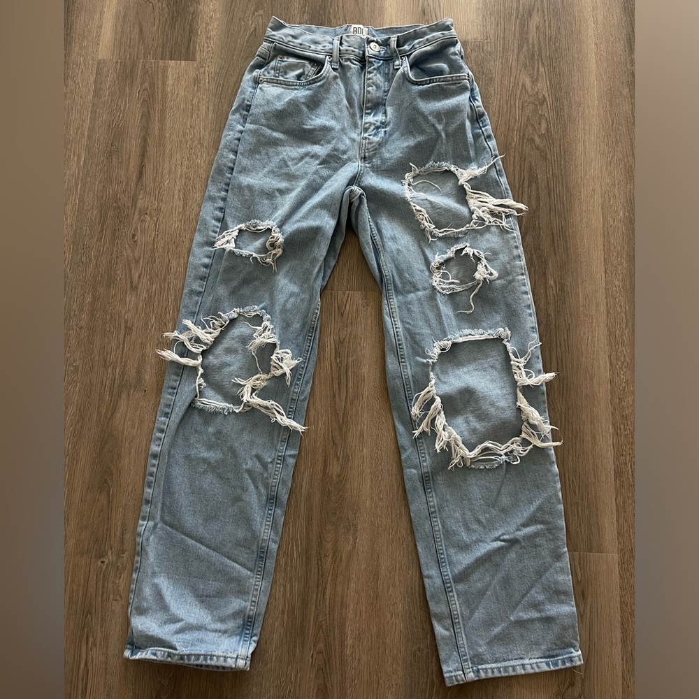 urban outfitters bdg high waisted baggy jean